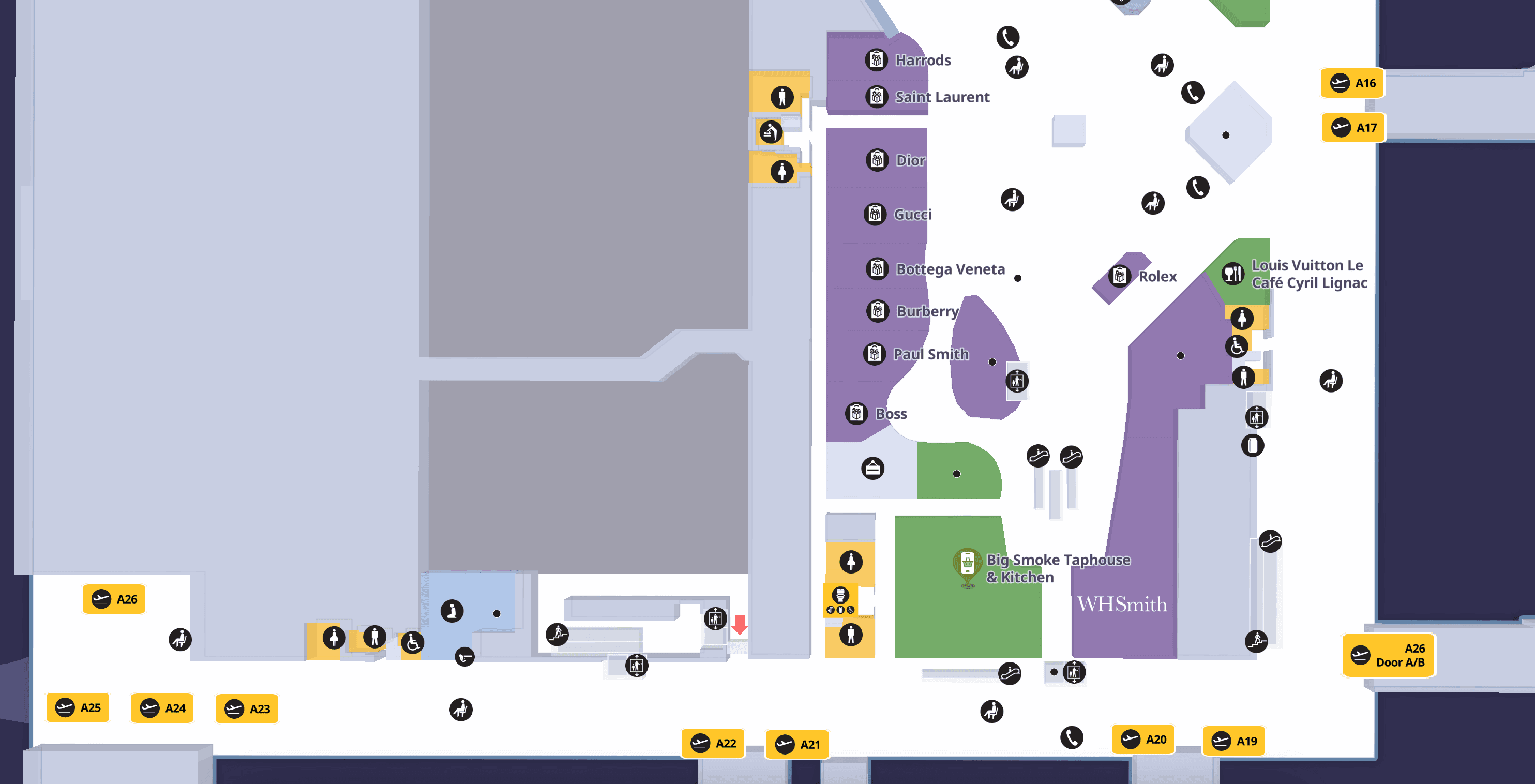 Airport Terminal Floorplan